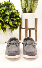 Maco Sneaker in Charcoal - Charming Charlie