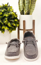 Maco Sneaker in Charcoal - Charming Charlie