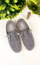 Maco Sneaker in Charcoal - Charming Charlie