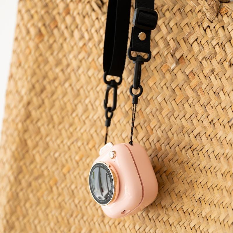 Mini Camera-Shaped Necklace Fan - Multitasky