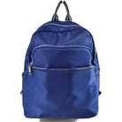 Navy Blue Modern Vegan Long Lasting Nylon Backpack Multi Purpose Bag; Largely spaced, daily necessities can be put into this fashionable bag, take it to  school, work or a day trip, simple sophistication, dress to impress. Perfect Birthday Gift, Anniversary Gift, Thank you Gift, Nylon Style Backpack, School Bag, Fashion Bag