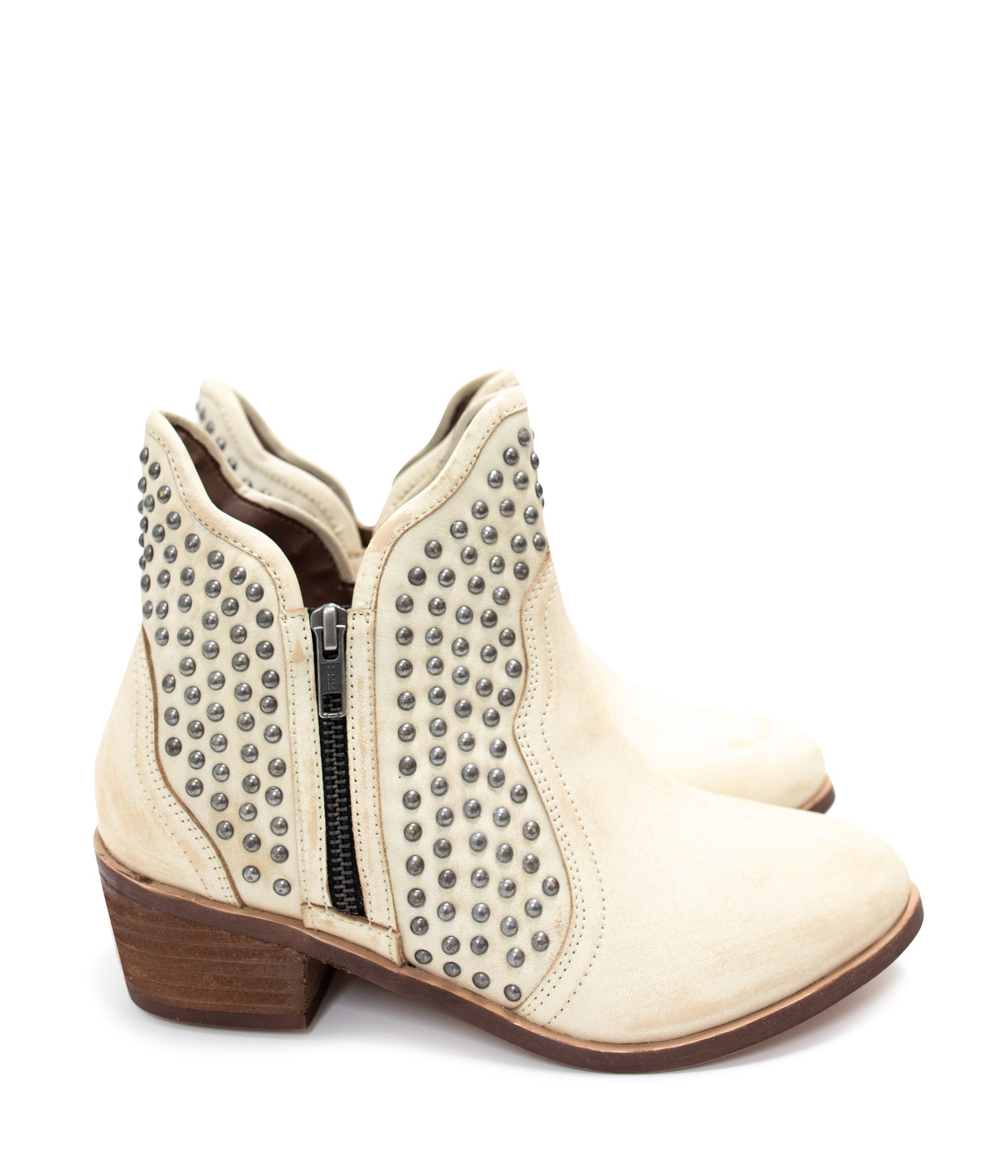 Nailed It Ankle Boot in White - Charming Charlie