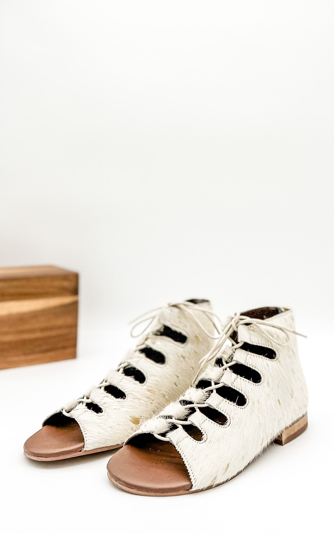 Nola Sandals in Gold - Charming Charlie