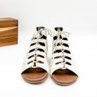 Nola Sandals in Gold - Charming Charlie
