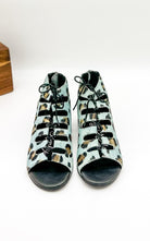 Nola Sandals in Teal - Charming Charlie