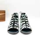 Nola Sandals in Teal - Charming Charlie