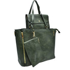 Olive 3 in 1 Side Zipper Women's Handbag set. Ideal for parties, events, holidays, pair these handbags with any ensemble for a polished look. Versatile enough for using straight through the week, perfect for carrying around all-day. Great Birthday Gift, Anniversary Gift, Mother's Day Gift, Graduation Gift, Valentine's Day Gift. Wear as a crossbody, shoulder bag, or hand carry for your favorite look. 