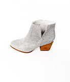 Shine Star Rhinestone Bootie in Silver - Charming Charlie