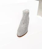 Shine Star Rhinestone Bootie in Silver - Charming Charlie