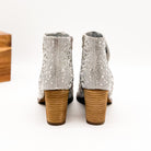 Shine Star Rhinestone Bootie in Silver - Charming Charlie