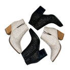 Shine Star Rhinestone Bootie in Silver - Charming Charlie