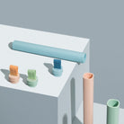 Slim Travel Toothbrush Holders in Blue, Pink, and Green Pastels- Multitasky