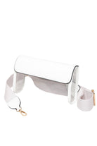 Solid Trim Clear Stadium Crossbody Bag combines transparency with reinforced solid trim for enhanced durability and style. Designed to meet stadium security requirements, it offers easy visibility of contents while maintaining a sleek, structured look. Its crossbody design ensures comfortable, hands-free wear, making it a practical choice for events where convenience and compliance are essential.