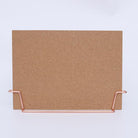 Standing Cork Bulletin Board - Rose Gold/Gold - Multitasky