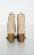 Taris Ankle Boot in Cream - Charming Charlie
