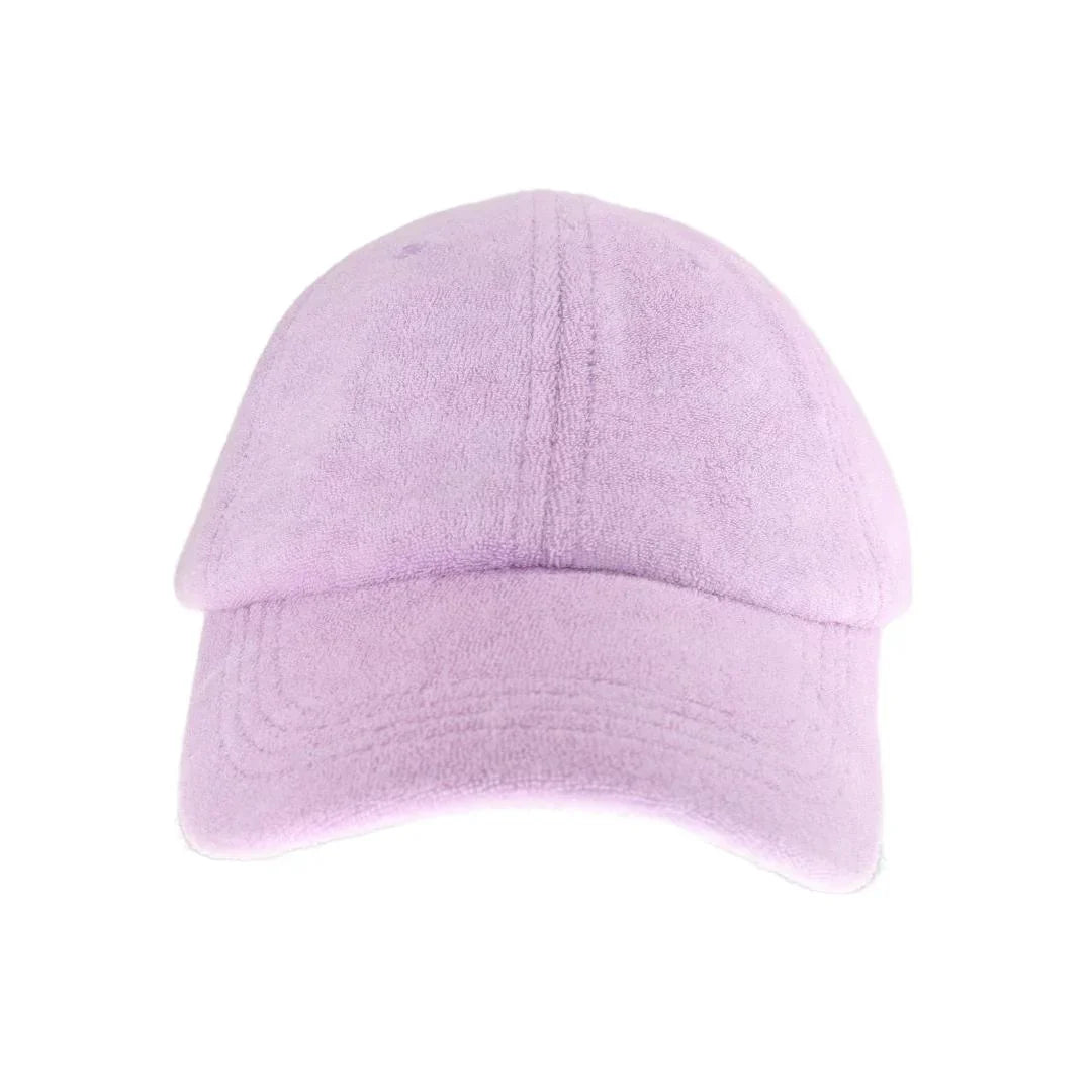 Lavender Terry Cloth C.C Baseball Cap combines classic style with exceptional comfort. Crafted from soft terry cloth fabric, it offers a breathable and lightweight fit ideal for everyday wear. Its adjustable strap ensures a secure, customized fit, making it perfect for outdoor activities or casual outings. Durable and easy to maintain, this cap provides both functionality and timeless appeal. 
