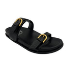 Tess Sandal in Black - Charming Charlie