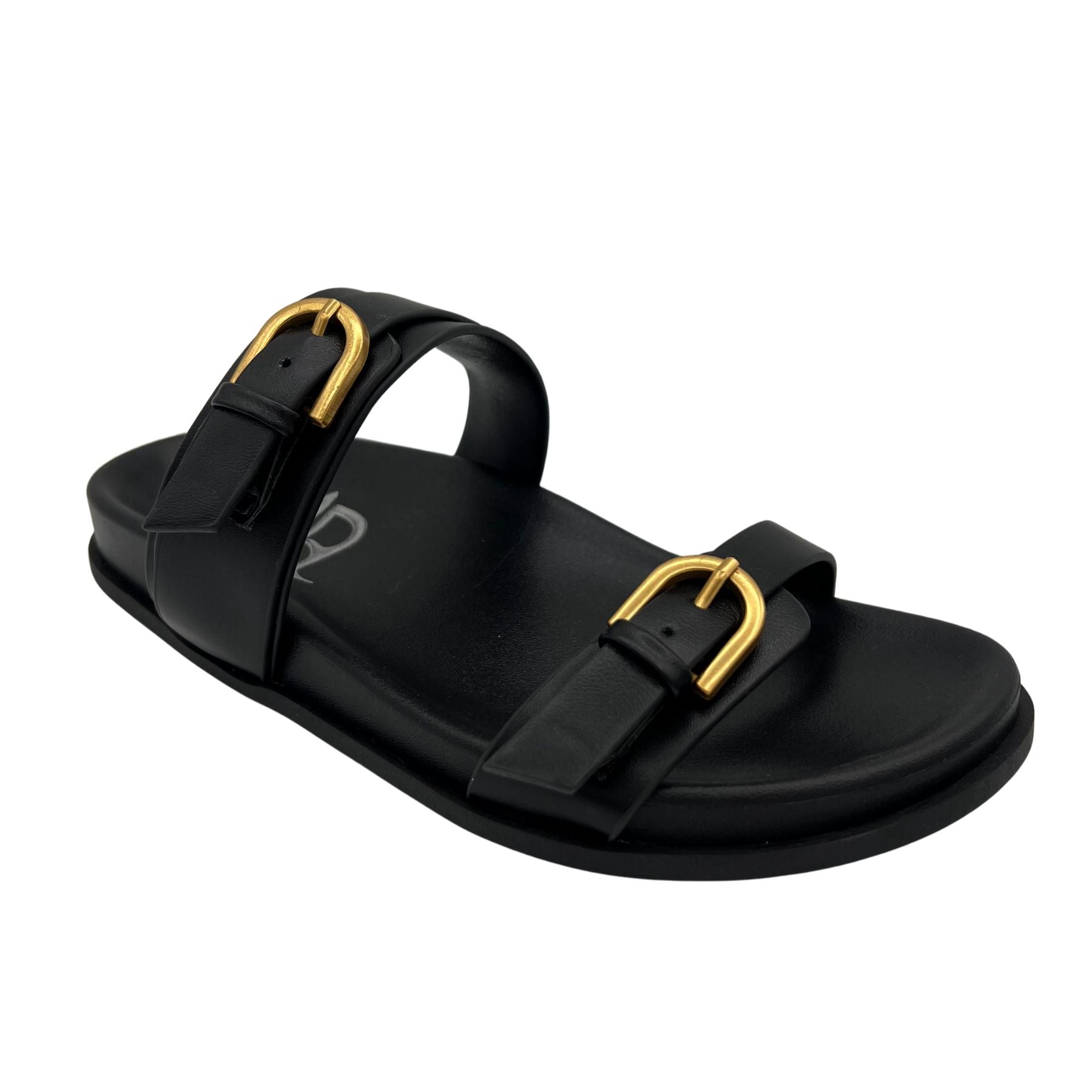 Tess Sandal in Black - Charming Charlie