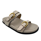 Tess Sandal in Cream - Charming Charlie
