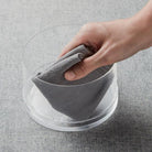 Woman cleaning inside of humidifier