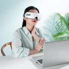 White Therapeutic Heated Eye Massager - Multitasky