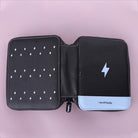 Travel Cord Organizer in Black- Multitasky