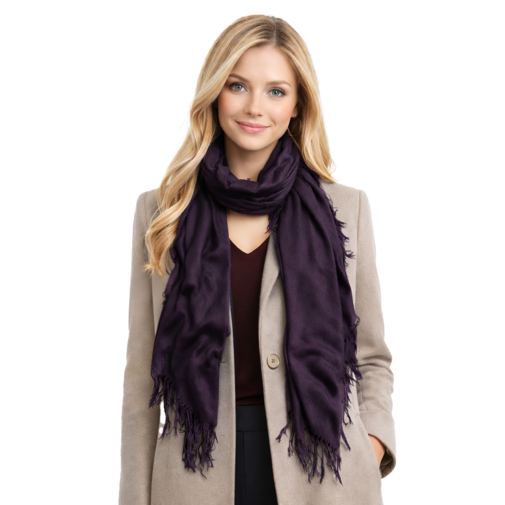 Cashmere Tissue Solid Scarf - Charming Charlie