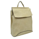 Vegan Backpack Best Seller - Modern Chic Vegan Long-lasting Faux Leather Backpack Convertible Bag, largely spaced, daily necessities can be put into this fashionable bag, take it to  school, work or a day trip, simple sophistication, dress to impress. Perfect Birthday Gift, Anniversary Gift, Thank you Gift, Vegan Convertible Backpack