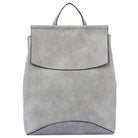 Vegan Backpack Best Seller - Modern Chic Vegan Long-lasting Faux Leather Backpack Convertible Bag, largely spaced, daily necessities can be put into this fashionable bag, take it to  school, work or a day trip, simple sophistication, dress to impress. Perfect Birthday Gift, Anniversary Gift, Thank you Gift, Vegan Convertible Backpack