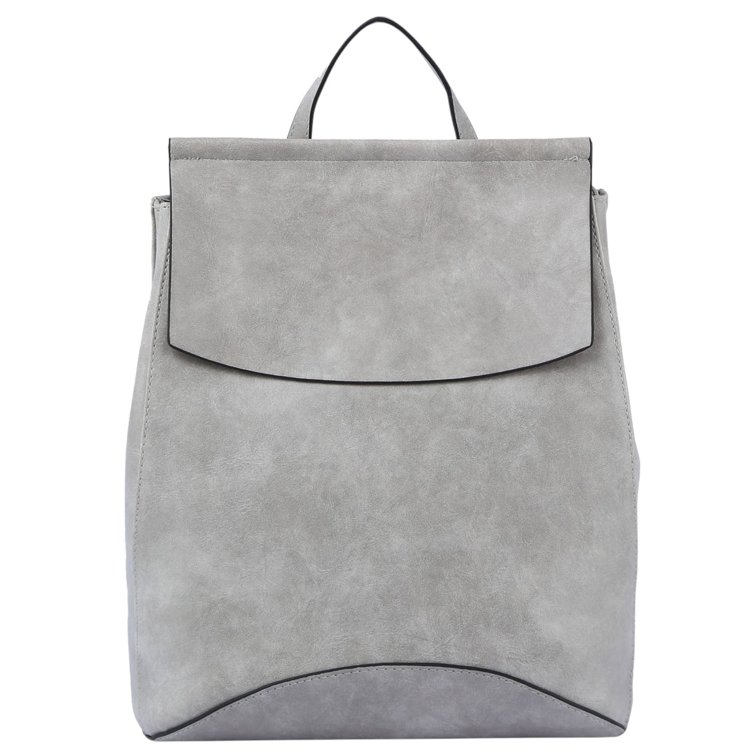 Vegan Backpack Best Seller - Modern Chic Vegan Long-lasting Faux Leather Backpack Convertible Bag, largely spaced, daily necessities can be put into this fashionable bag, take it to  school, work or a day trip, simple sophistication, dress to impress. Perfect Birthday Gift, Anniversary Gift, Thank you Gift, Vegan Convertible Backpack