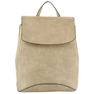 Vegan Backpack Best Seller - Modern Chic Vegan Long-lasting Faux Leather Backpack Convertible Bag, largely spaced, daily necessities can be put into this fashionable bag, take it to  school, work or a day trip, simple sophistication, dress to impress. Perfect Birthday Gift, Anniversary Gift, Thank you Gift, Vegan Convertible Backpack