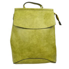 Vegan Backpack Best Seller - Modern Chic Vegan Long-lasting Faux Leather Backpack Convertible Bag, largely spaced, daily necessities can be put into this fashionable bag, take it to  school, work or a day trip, simple sophistication, dress to impress. Perfect Birthday Gift, Anniversary Gift, Thank you Gift, Vegan Convertible Backpack