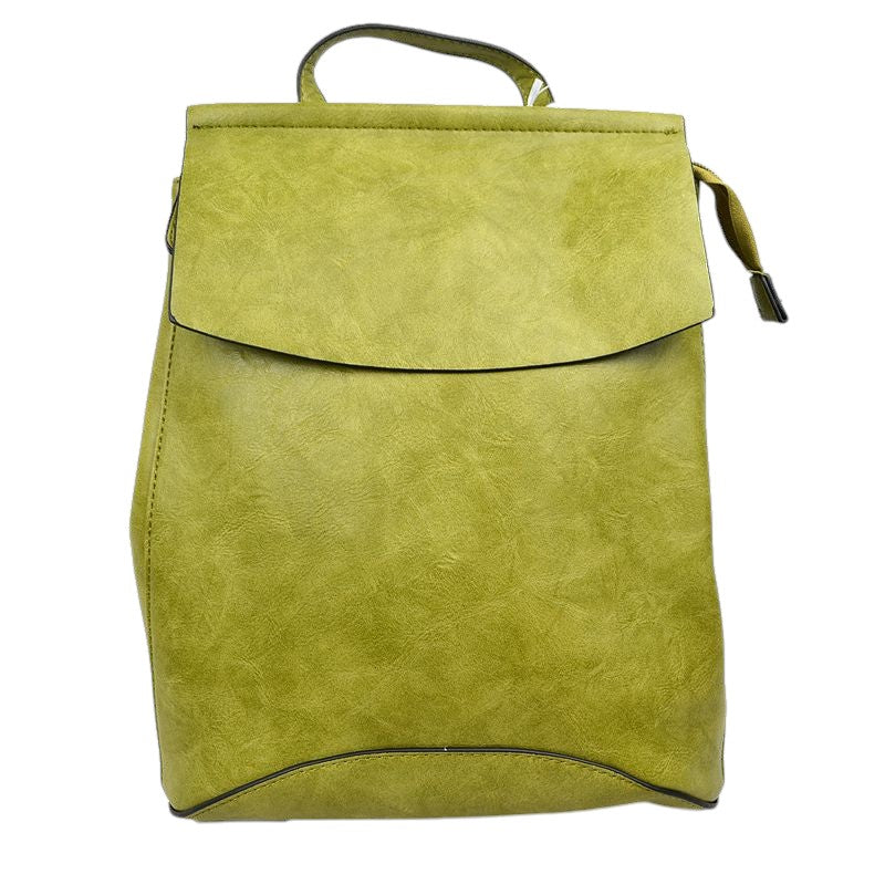 Vegan Backpack Best Seller - Modern Chic Vegan Long-lasting Faux Leather Backpack Convertible Bag, largely spaced, daily necessities can be put into this fashionable bag, take it to  school, work or a day trip, simple sophistication, dress to impress. Perfect Birthday Gift, Anniversary Gift, Thank you Gift, Vegan Convertible Backpack