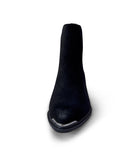 Wylie Suede Ankle Boot in Black - Charming Charlie