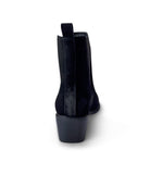 Wylie Suede Ankle Boot in Black - Charming Charlie