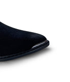 Wylie Suede Ankle Boot in Black - Charming Charlie