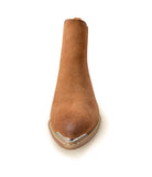 Wylie Suede Ankle Boot in Tan - Charming Charlie