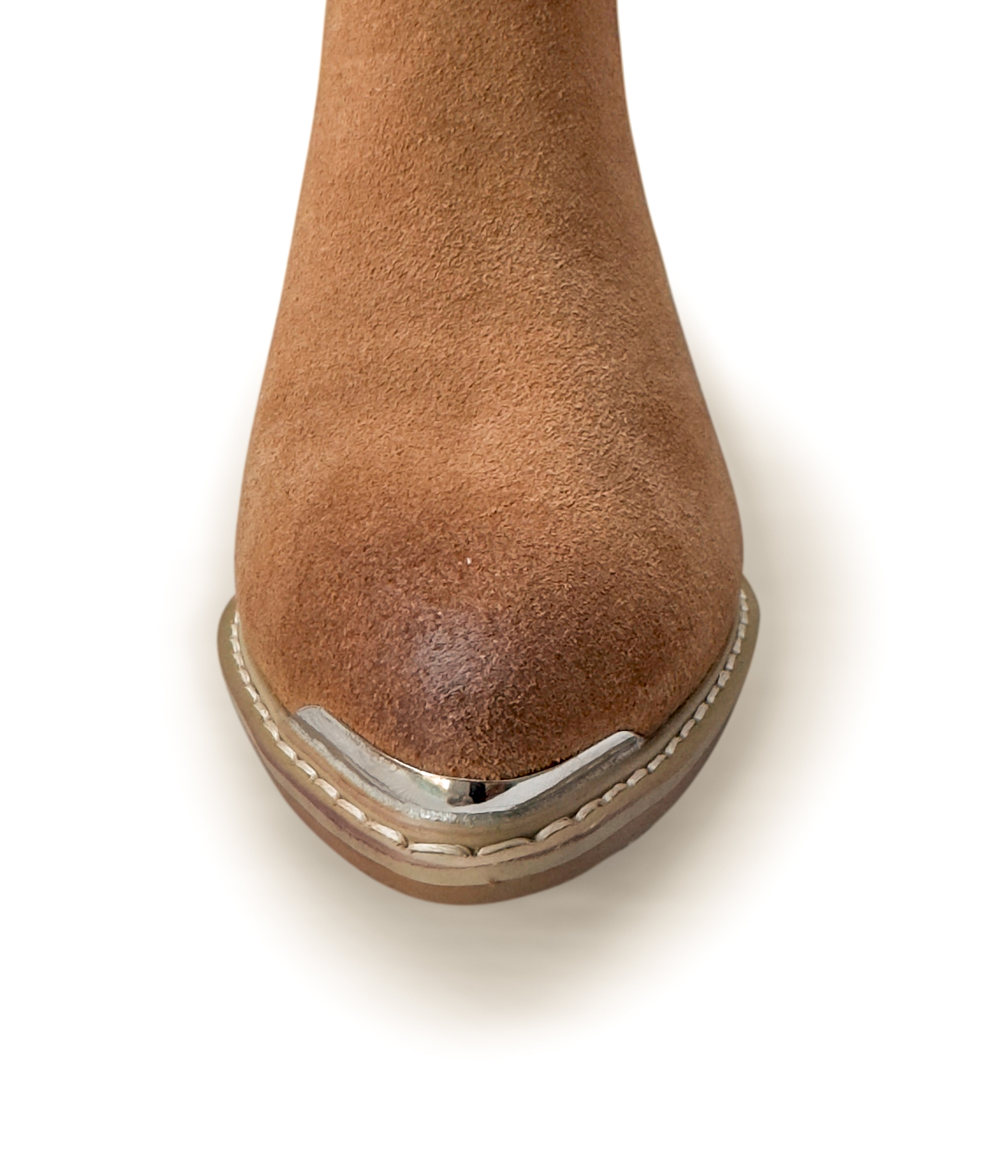Wylie Suede Ankle Boot in Tan - Charming Charlie
