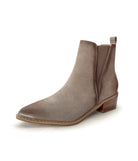 Wylie Suede Ankle Boot in Taupe - Charming Charlie