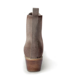 Wylie Suede Ankle Boot in Taupe - Charming Charlie