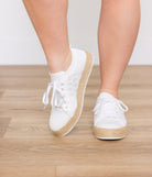 Yaras Sneakers in White - Charming Charlie