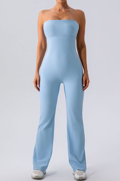 Sleeveless Straight Active Jumpsuit - Charming Charlie
