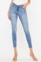 Kancan High Waist Cat's Whiskers Skinny Jeans - Charming Charlie