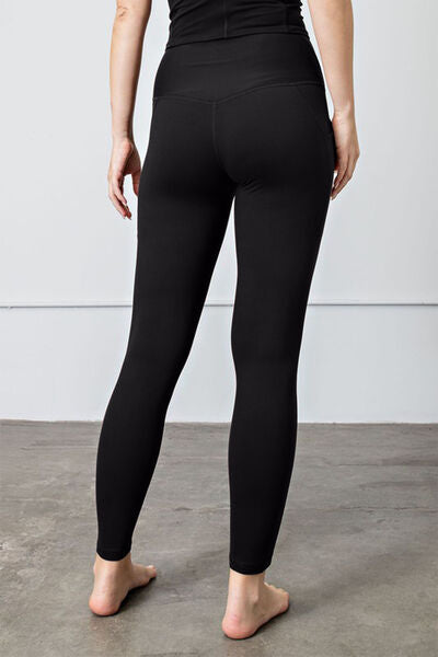 Basic Bae Wide Waistband Active Leggings