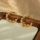 Titanium Steel C-Hoop Earrings - Charming Charlie