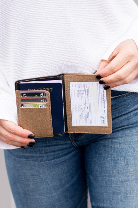 Passport and Credit Card Wallet