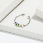 925 Sterling Silver Oil Drip Ring - Charming Charlie