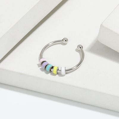 925 Sterling Silver Oil Drip Ring - Charming Charlie