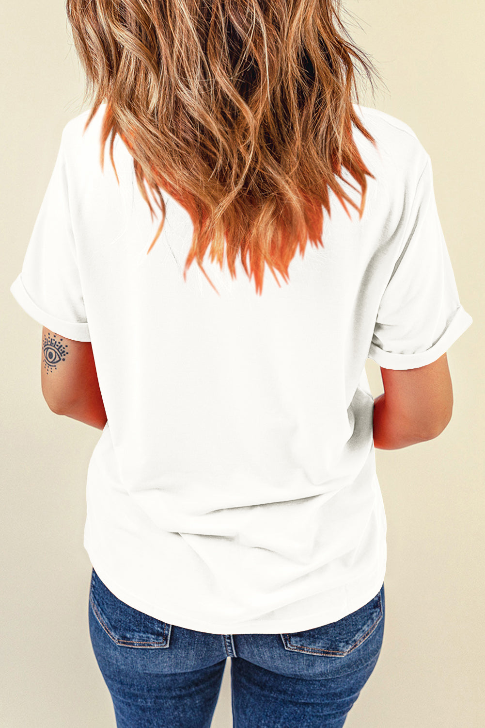 Boot Graphic Round Neck Short Sleeve T-Shirt - Charming Charlie
