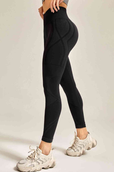 High Waistband Long Active Pants main image 1